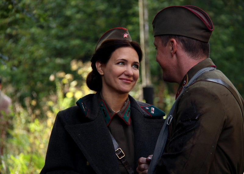 Екатерина Климова в образе Светланы в сериале «По законам военного времени» / Фото: Кино-Театр.ру