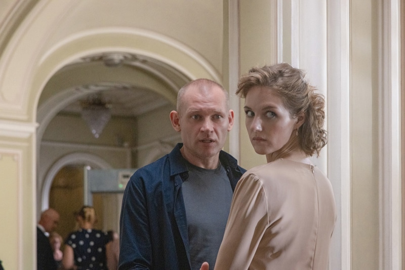 Полевой (Андрей Фролов) и Ольга (Мария Лопатина) в сериале «Преторианец» / Фото: Кинориум