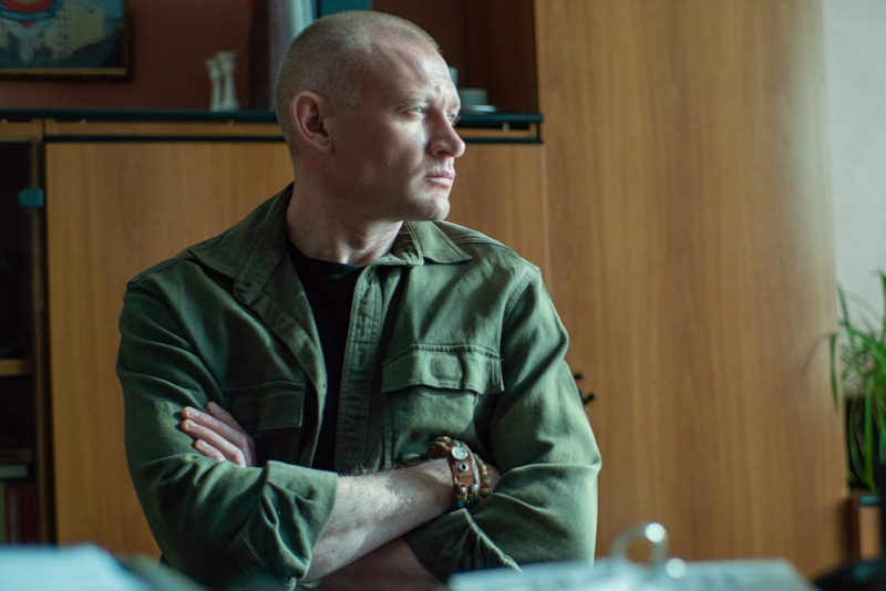 Андрей Фролов в образе Полевого в сериале «Преторианец» / Фото: Кино-Театр.ру