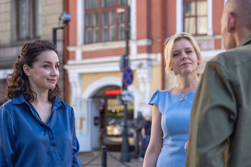 Анастасия (Ольга Филиппова) и Наталья (Наталья Круглова) в сериале «Преторианец» / Фото: Кино-Театр.ру