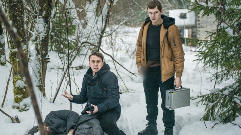 Пашкевич (Владимир Лесных) и Михальченко (Андрей Родимов) в сериале «Военная полиция» / Фото: Кино Mail.ru