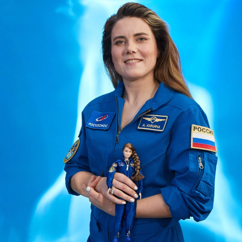 Космонавт Анна Кикина стала прообразом куклы Барби Космонавт Анна Кикина стала прообразом куклы Барби