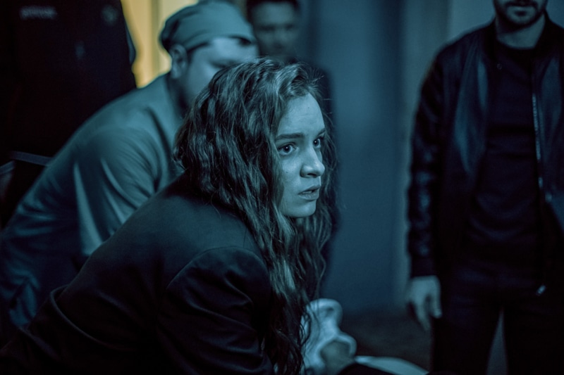 Анна Завтур в образе Лены в сериале «Разрешите обратиться» / Фото: Кинориум