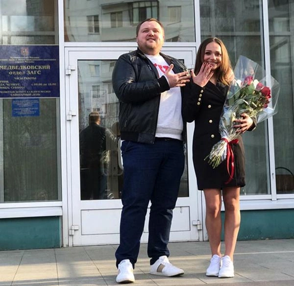 Мария Пасека и муж Дмитрий Кипяченков Мария Пасека и муж Дмитрий Кипяченков