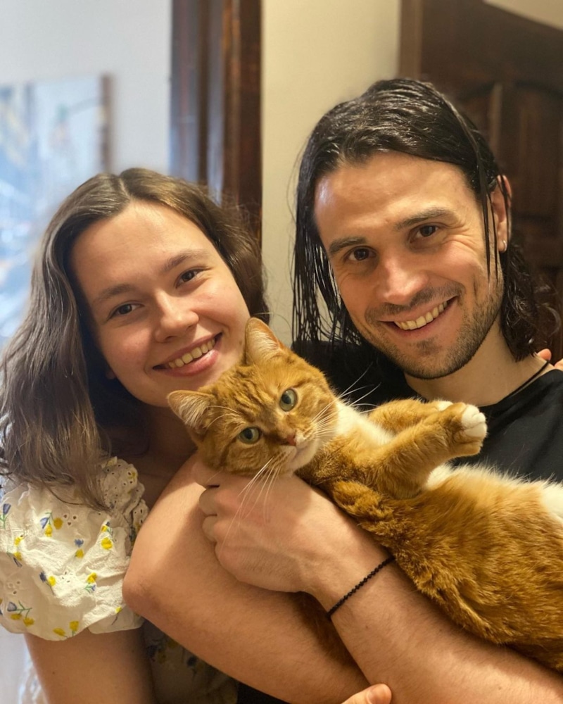 Полина Гальченко и Владислав Ценёв