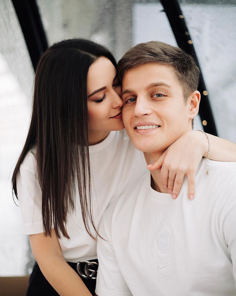 Иван Стретович с женой Ириной