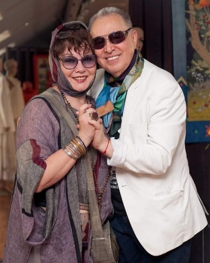 Художник-модельер Елена Пелевина и Вячеслав Зайцев