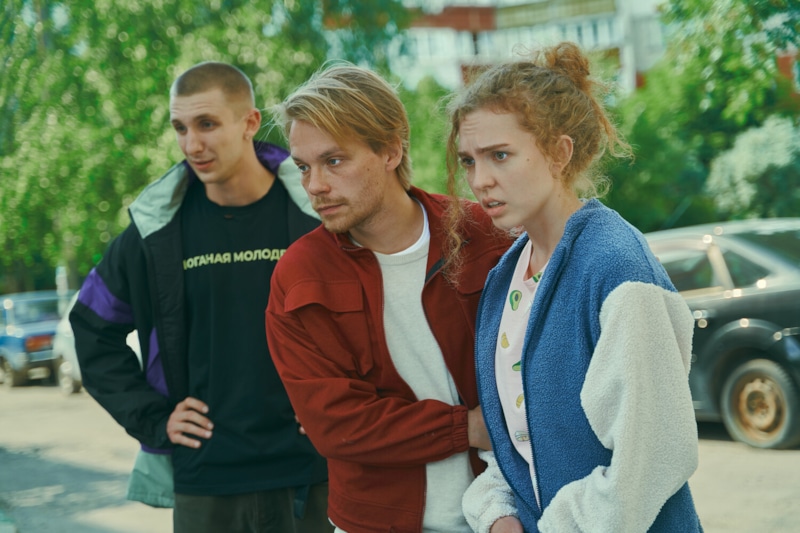 Катя (Валерия Репина), Илюха (Роман Евдокимов) и Малой (Тихон Асеев) / Фото: Кинориум