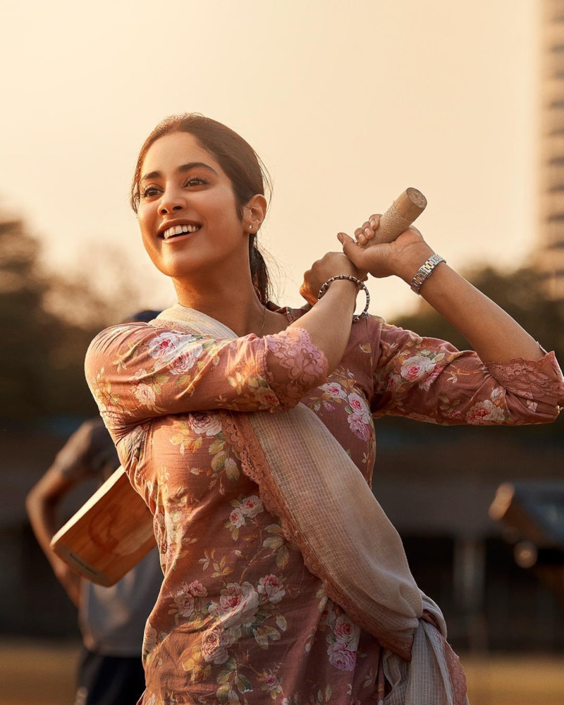 Джанви Капур в фильме «Мистер и миссис Махи»