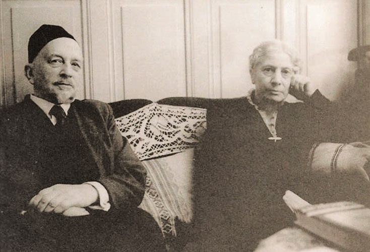 Иван Ильин с женой