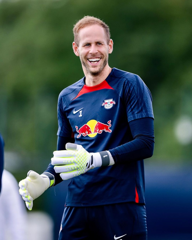 Вратарь «РБ Лейпциг» Петер Гулачи