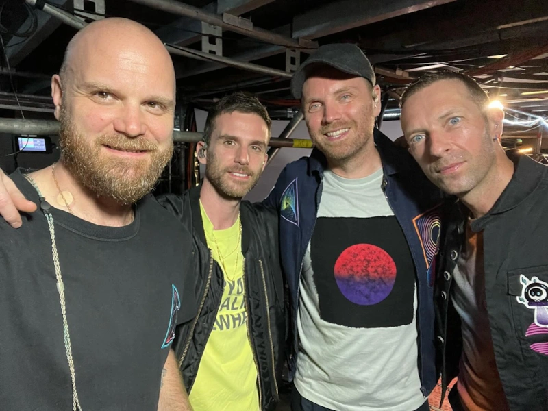 Coldplay в 2024 году Coldplay в 2024 году