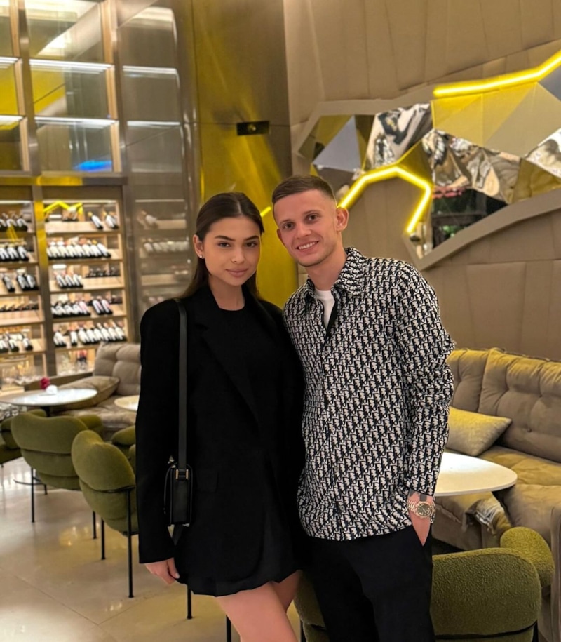 Себастьян Шиманьский и его девушка Дарья