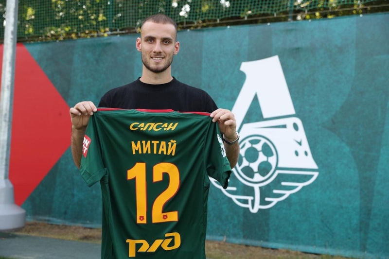 Защитник московского «Локомотива» Марио Митай Защитник московского «Локомотива» Марио Митай