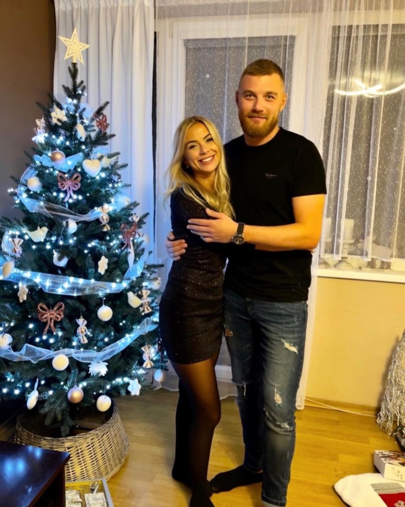 Йиндржих Станек с женой