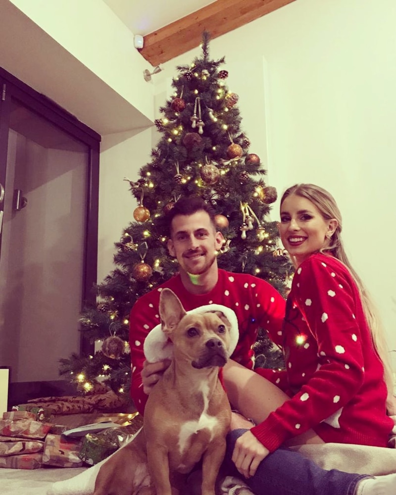 Мартин Дубравка с женой