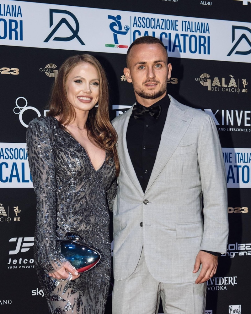 Станислав Лоботка и его девушка Кристина Шулова