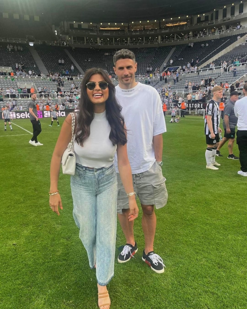 Фабиан Шер и его девушка Александра Мунгер