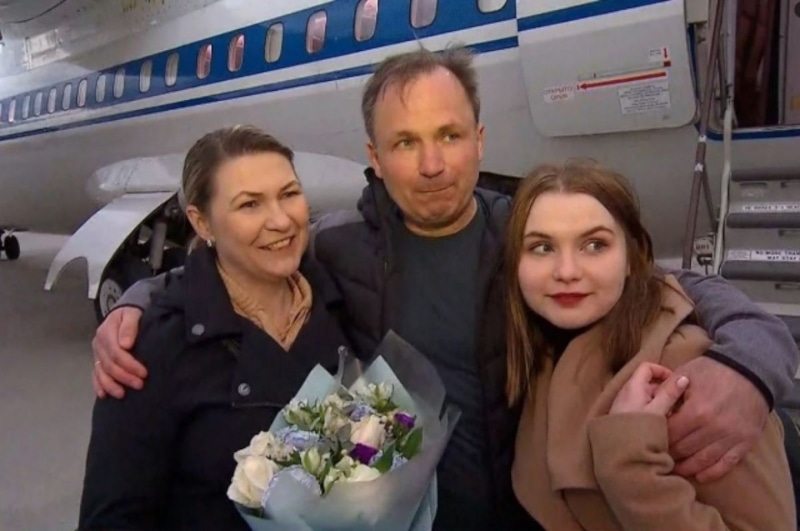 Константин Ярошенко с женой