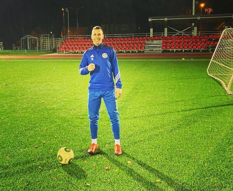 Бывший нападающий ФК «Валмиера» Жануэль Скопенко Бывший нападающий ФК «Валмиера» Жануэль Скопенко