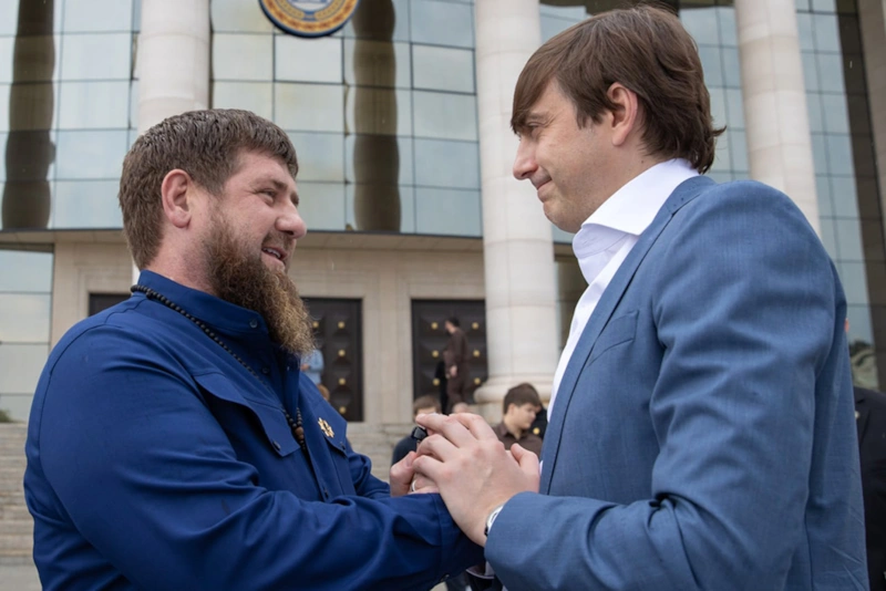 Рамзан Кадыров и Сергей Кравцов Рамзан Кадыров и Сергей Кравцов