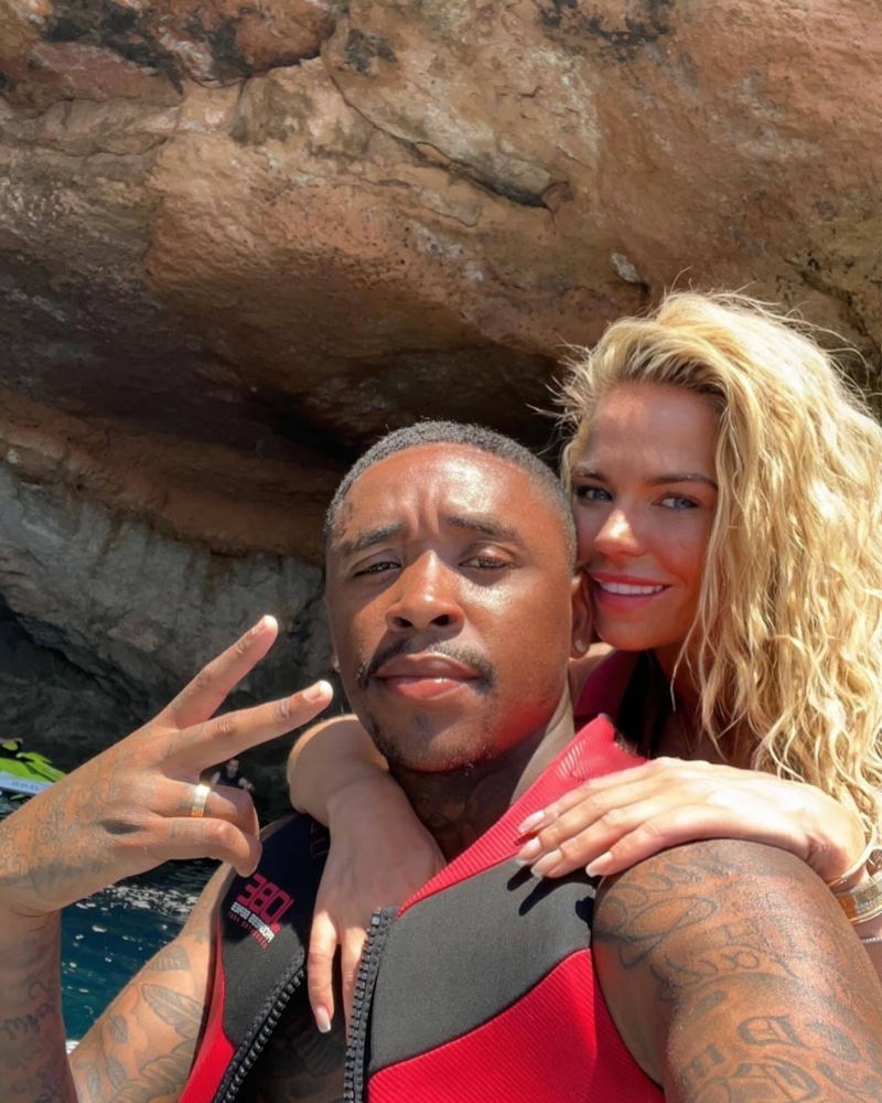 Стивен Бергвейн с женой Сем Смит