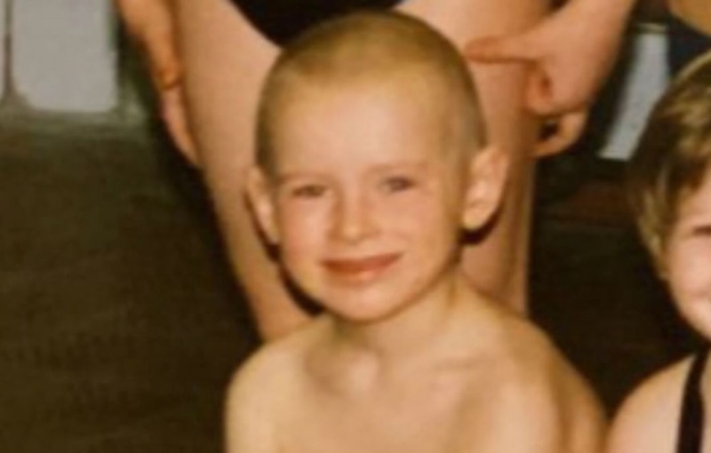 Пловец Евгений Сомов в детстве