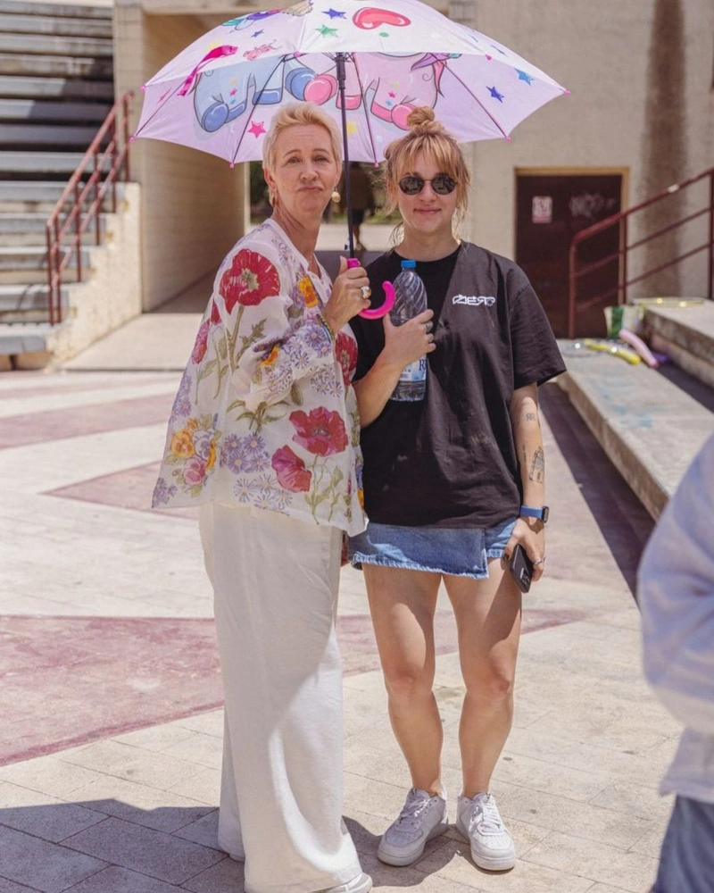 Соня Шац и Татьяна Лазарева