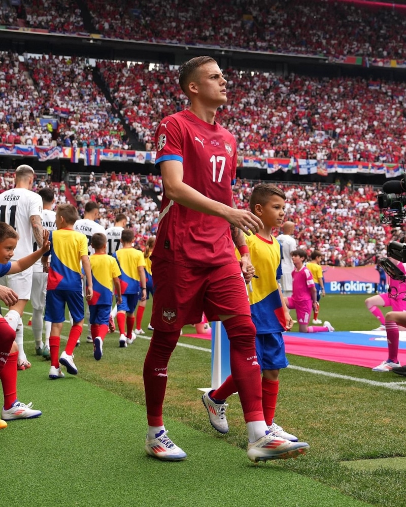 Иван Илич в сборной Сербии