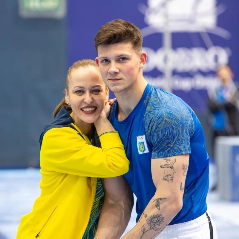 Илья Ковтун с тренером