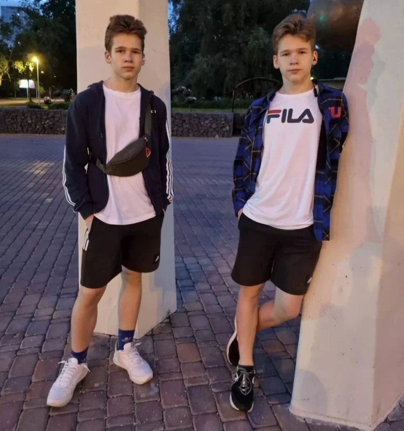 Артем Пенчук и брат Роман Пенчук