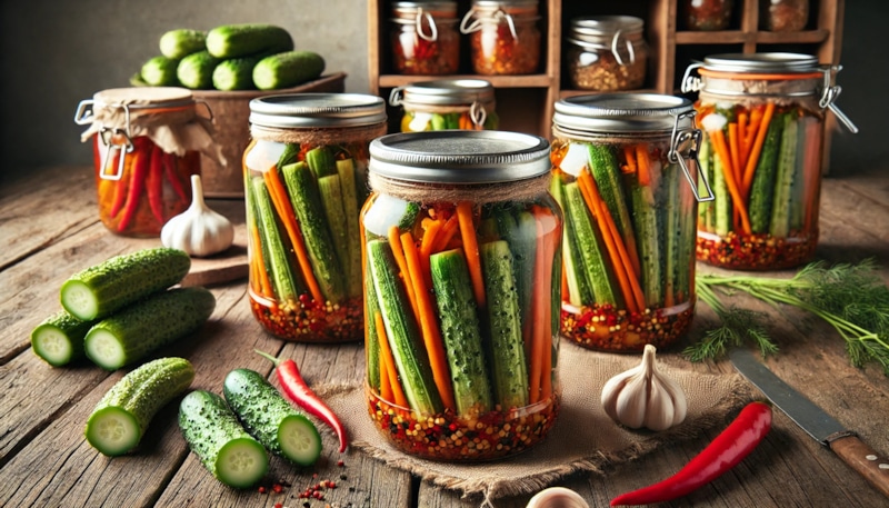 Пикантные огурцы по-корейски: простой и вкусный рецепт заготовки на зиму Пикантные огурцы по-корейски: простой и вкусный рецепт заготовки на зиму