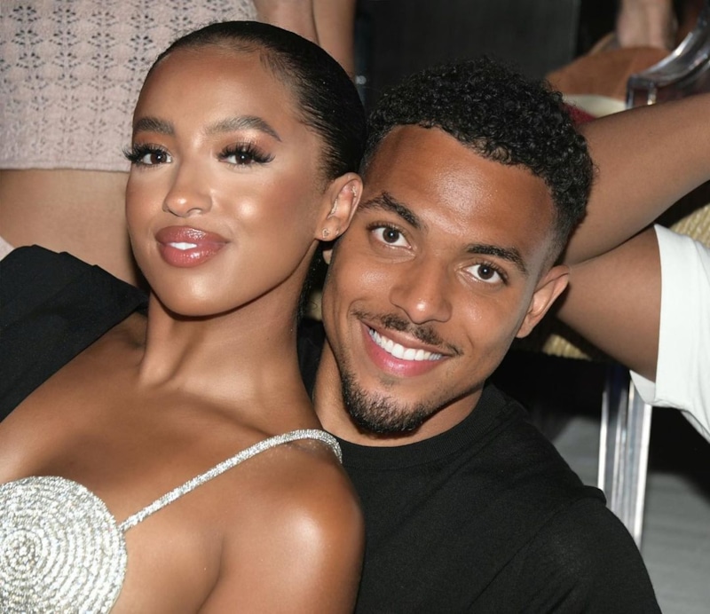 Дониелл Мален с женой