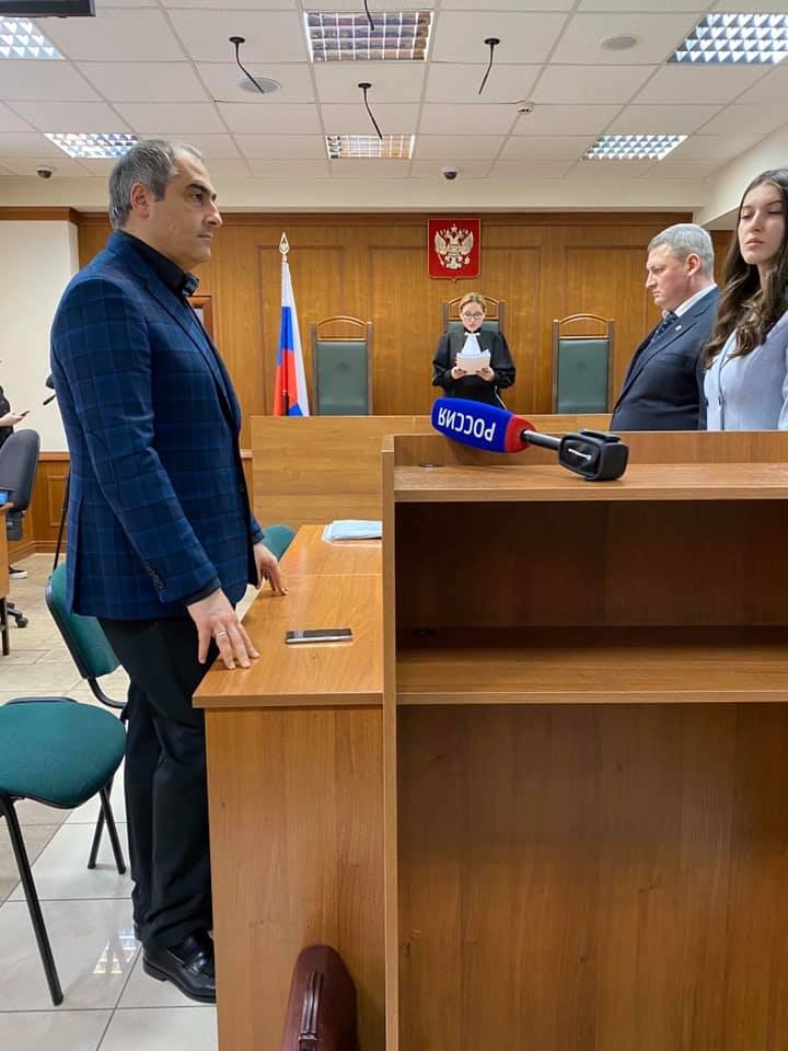 Шота Горгадзе в суде