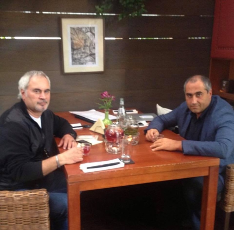 Шота Горгадзе и Валерий Меладзе