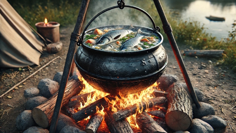 Уха у костра: вкусный рецепт супа из рыбы Уха у костра: вкусный рецепт супа из рыбы