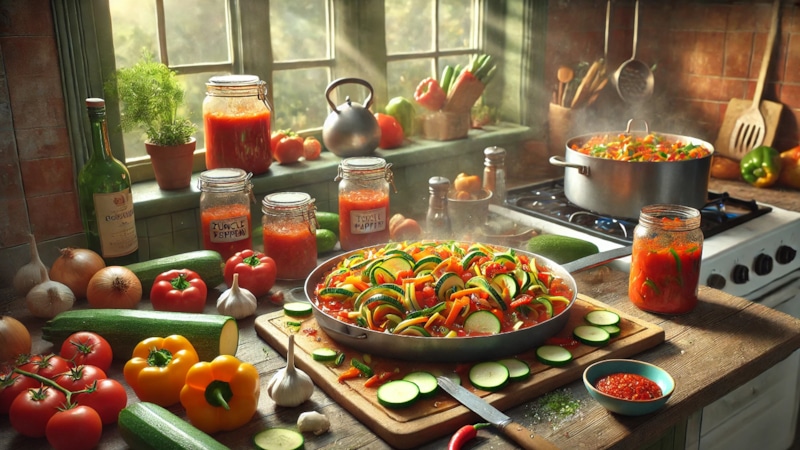 Кабачковый салат «Анкл Бенс»: новая жизнь лечо