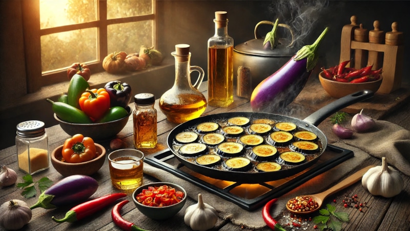 Острая закуска «Огонек»: аппетитные баклажаны Острая закуска «Огонек»: аппетитные баклажаны