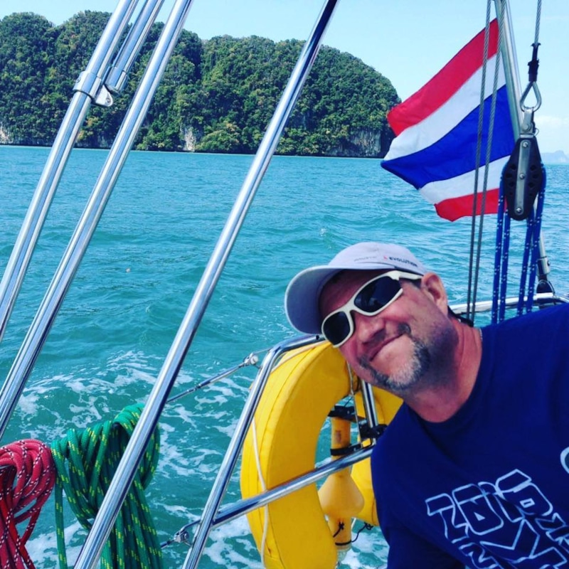 Яхтсмен Станислав Печенкин