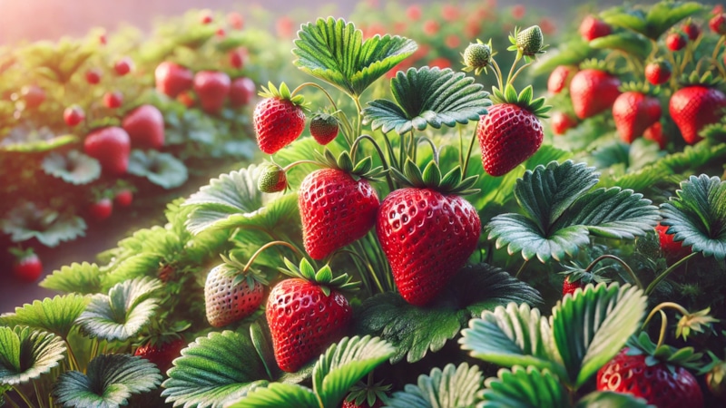 Секреты сладкой клубники: свет и питание
