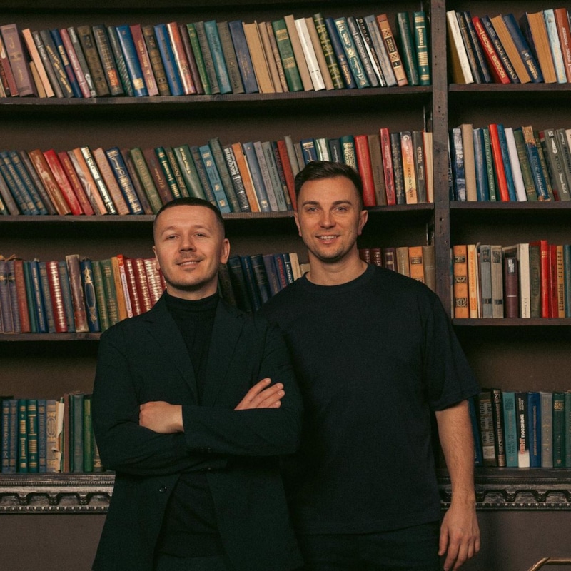 Состав группы «Карманный томик»: Илья Аноприев и Владимир Бабенко