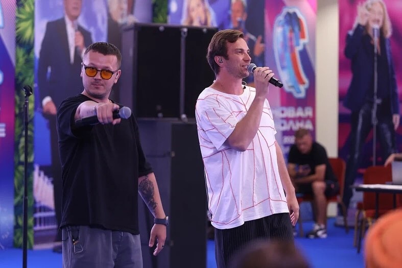 Группа «Карманный томик» на конкурсе «Новая волна»