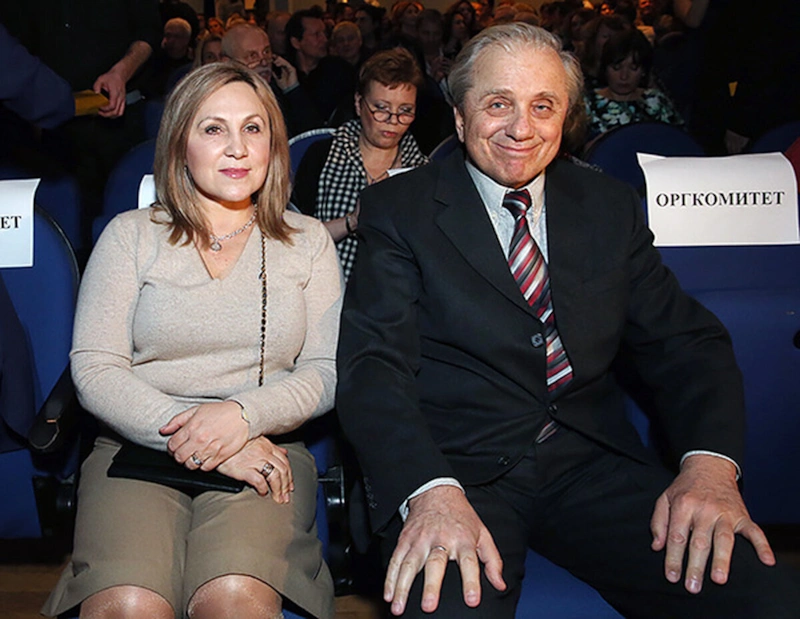 Любовь Глебова с мужем Евгением Стебловым