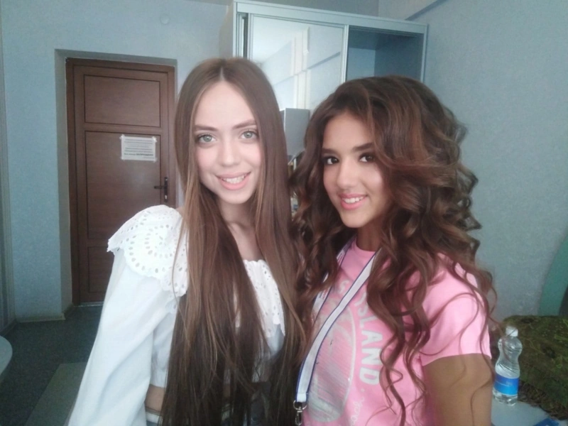 Юлия Гаврилова и Диана Вахиба Юлия Гаврилова и Диана Вахиба