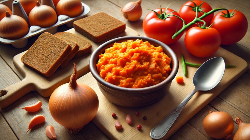 Кабачковая икра: с томатной пастой и майонезом Кабачковая икра: с томатной пастой и майонезом