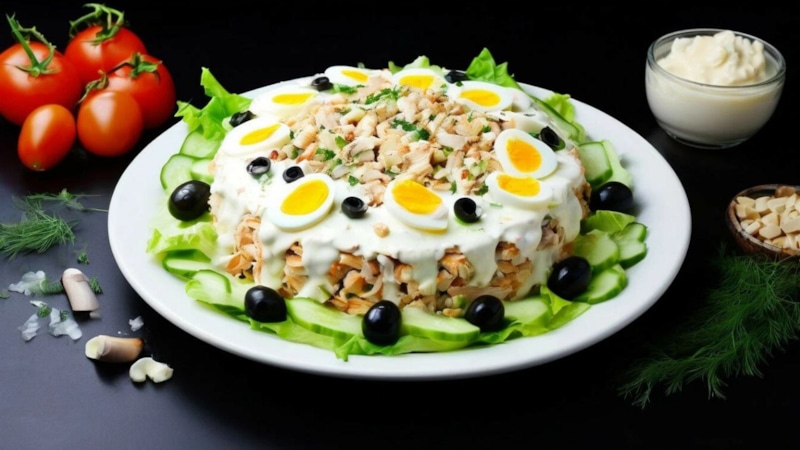 Салат «Колечко»: красивое и вкусное блюдо