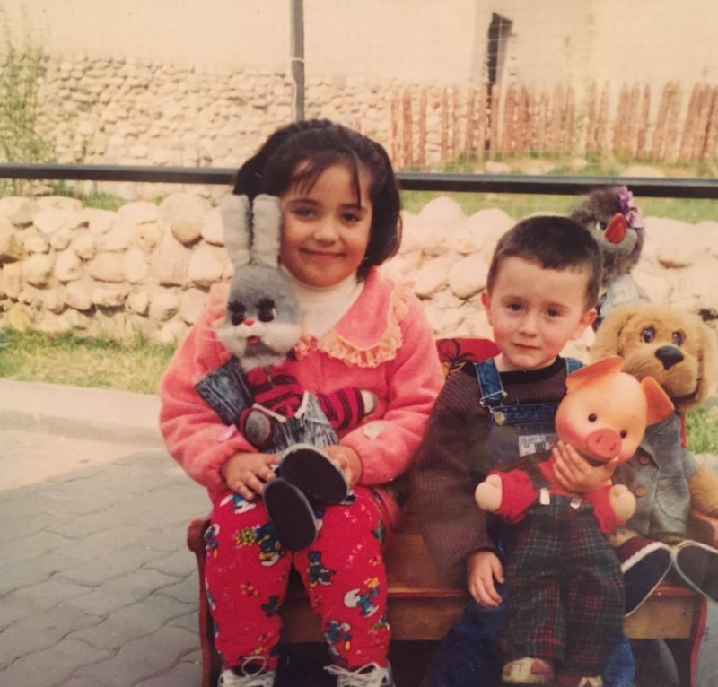 Умайганат Османова в детстве Умайганат Османова в детстве