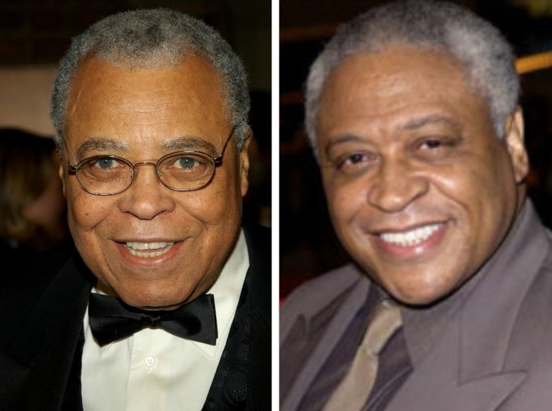 Джеймс Эрл Джонс и Рон Кэнэда (похожи)