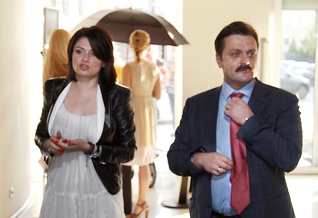 Андрей Деркач с женой Оксаной