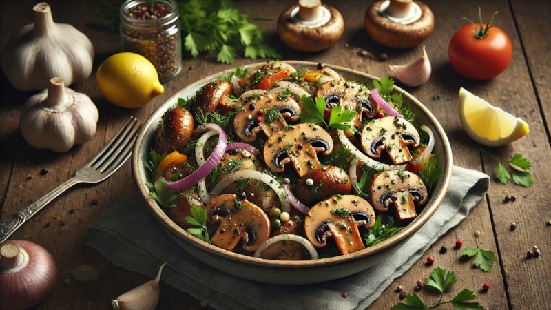 Шампиньоны с овощами: витаминный заряд для здоровья